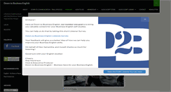 Desktop Screenshot of downtobusinessenglish.com